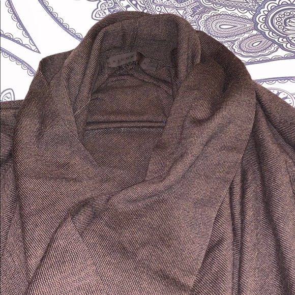 Nicholas K Serius brown poncho cape asymmetrical - Picture 10 of 12